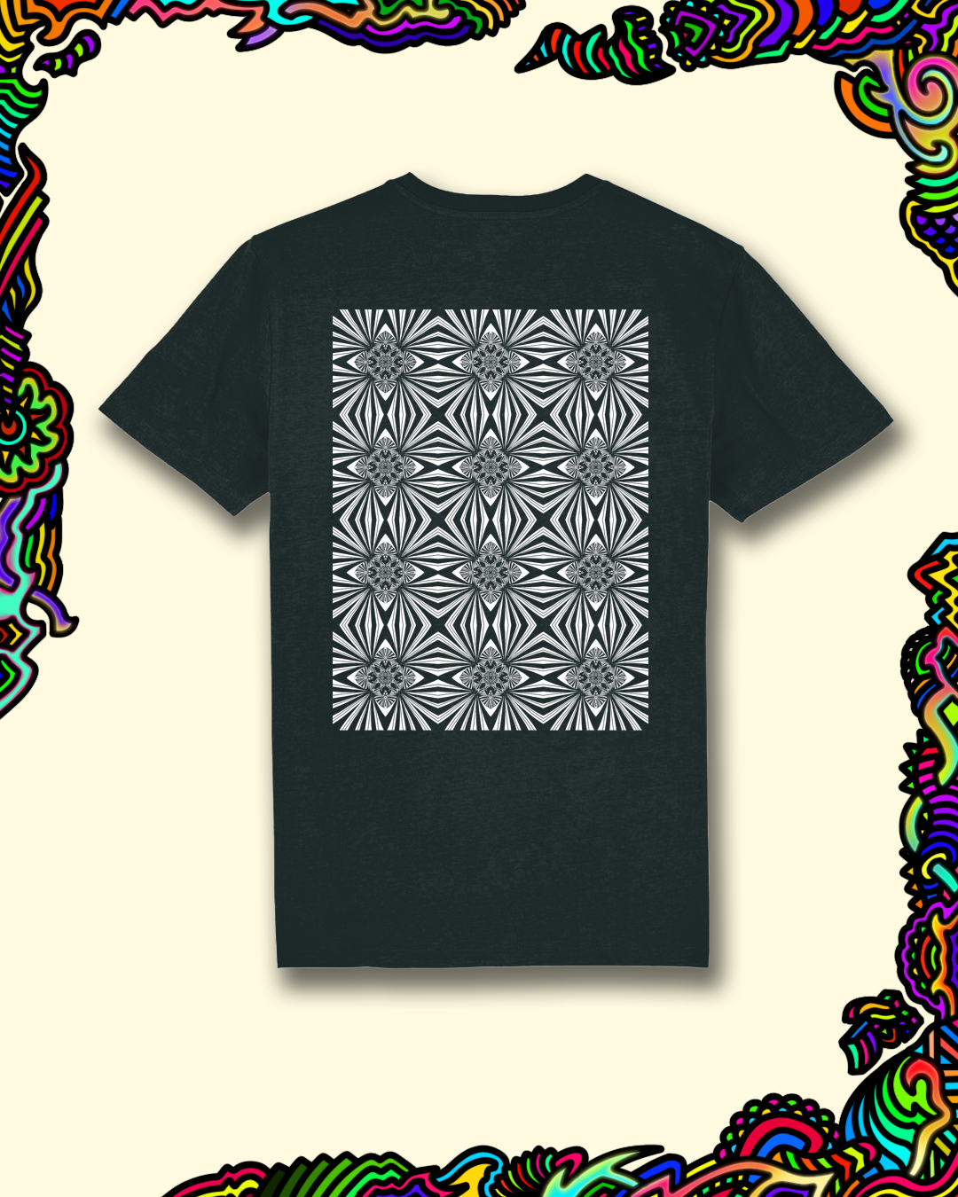 Tekno Breakthrough B&W Back Print - Black