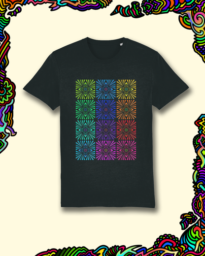 Tekno Breakthrough Colour Front Print - Black