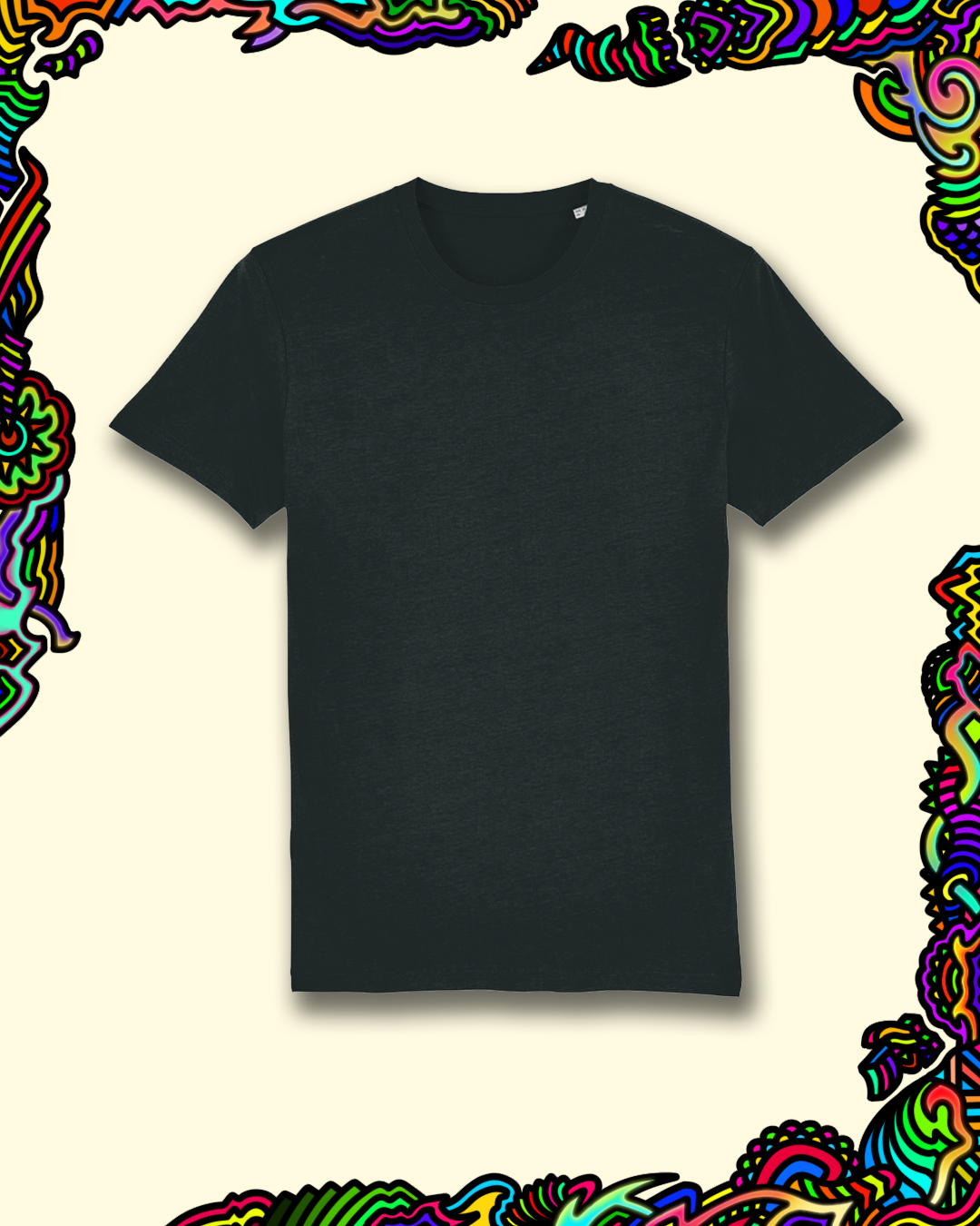 Tekno Breakthrough B&W Back Print - Black
