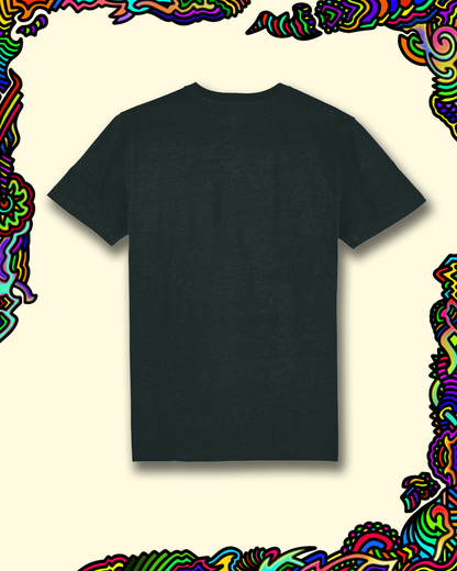 Tekno Breakthrough Colour Front Print - Black